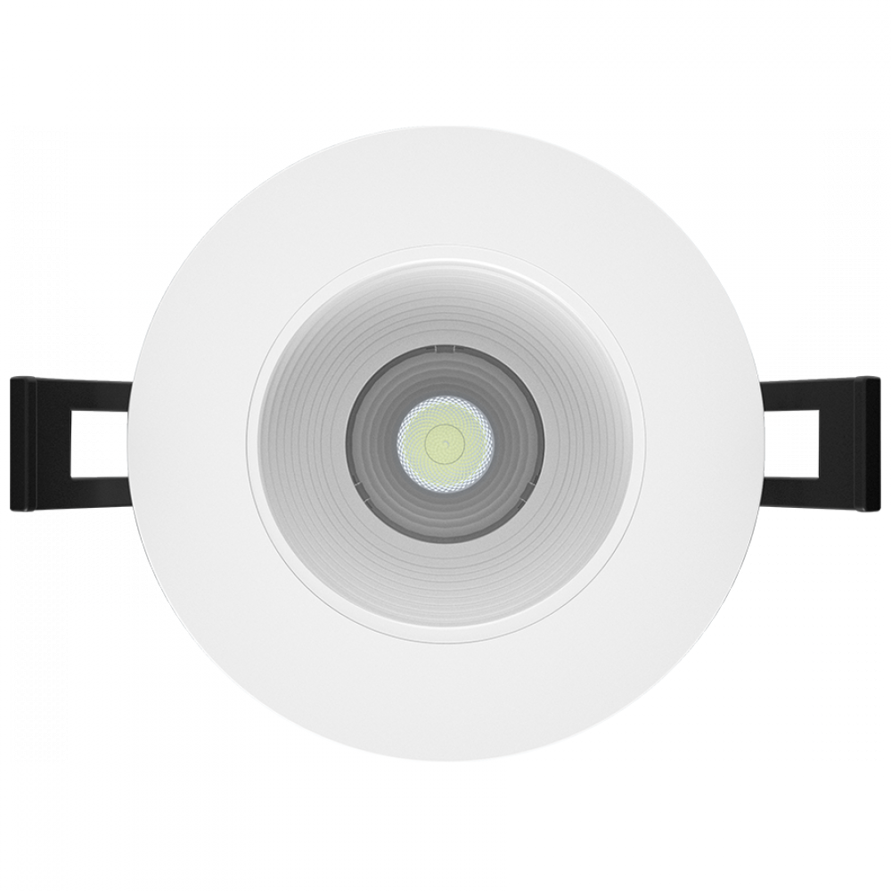 3" RECESSED 9W 650LM 90 CRI 5CCT TRIAC 120V ROUND WHITE BAFFLE