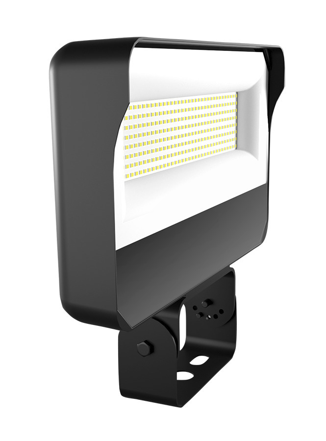 Floodlights, 20945 lumens, X34, 160W, trunnion mount, 80CRI 5000K, bronze, 120-277V, 0-10V dimming