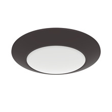 RAB Lighting DSK34-6R16940120BRS - FLUSH MOUNT DOWNLIGHTS 1000 LUMENS DSK34 6 INCH ROUND 16W 90CRI 4000K 120V BRONZE SMOOTH