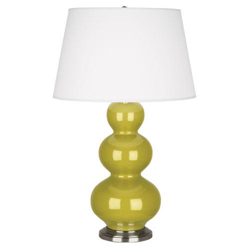 Citron Triple Gourd Table Lamp