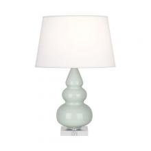 Robert Abbey A258X - Celadon Small Triple Gourd Accent Lamp