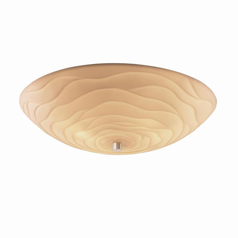 24" Semi-Flush Bowl w/ GU24-LED Lamping