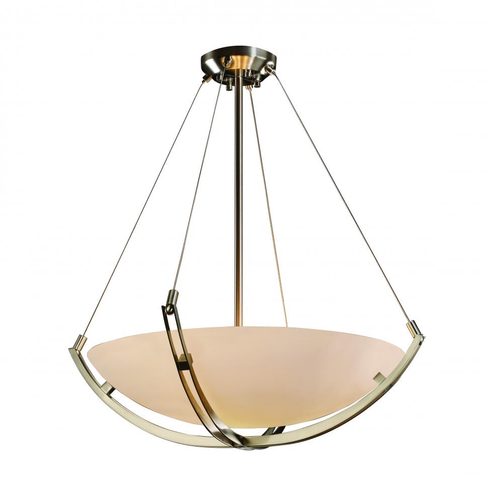 24" LED Pendant Bowl w/ Crossbar