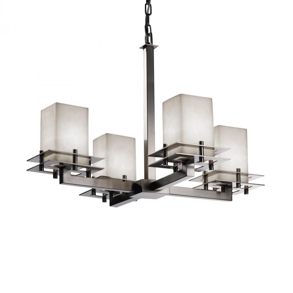 Metropolis 4-Light LED Chandelier