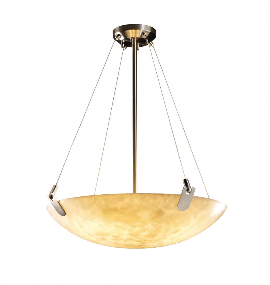 24" LED Pendant Bowl w/ U-Clips