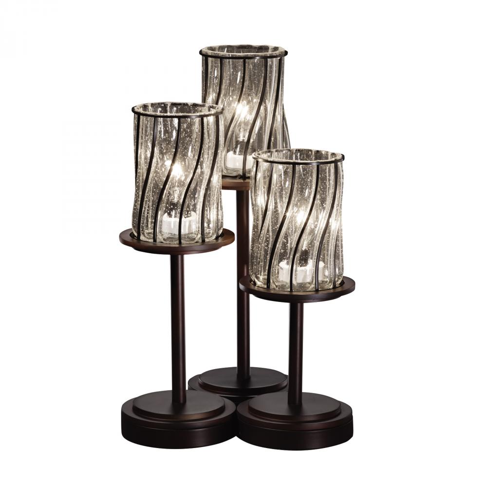 Dakota 3-Light LED Table Lamp