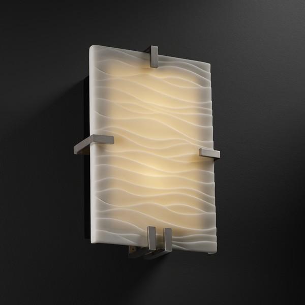 Clips Rectangle Wall Sconce (ADA)