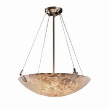 Justice Design Group ALR-9622-35-NCKL - 24" Pendant Bowl w/ U-Clips