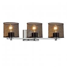 Justice Design Group MSH-8443-30-CROM - Era 3-Light Bath Bar