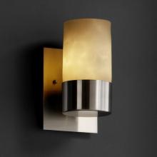 Justice Design Group CLD-8761-10-DBRZ - Dakota 1-Uplight Wall Sconce