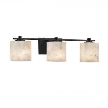 Justice Design Group ALR-8443-30-MBLK - Era 3-Light Bath Bar