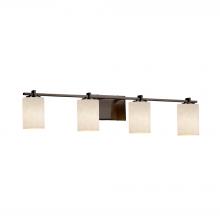 Justice Design Group CLD-8444-10-DBRZ-LED4-2800 - Era 4-Light LED Bath Bar