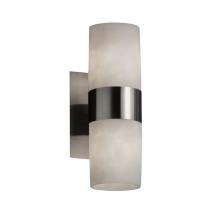 Justice Design Group CLD-8762-10-NCKL-LED2-1400 - Dakota 2-Up/Down Light LED Wall Sconce