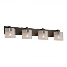 Justice Design Group FSN-8924-30-SEED-DBRZ-LED4-2800 - Modular 4-Light LED Bath Bar