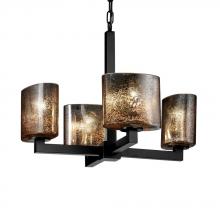 Justice Design Group FSN-8829-30-MROR-NCKL - Modular 4-Light Chandelier