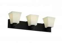 Justice Design Group FSN-8923-40-MROR-CROM - Modular 3-Light Bath Bar