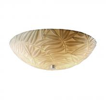 Justice Design Group PNA-9671-35-BMBO-NCKL-LED3-3000 - 18" Semi-Flush Bowl w/ LED Lamping