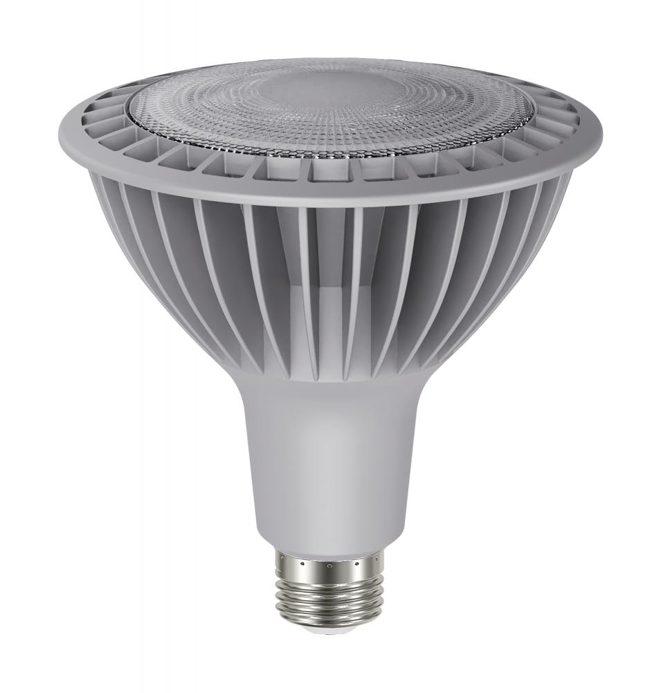 27 Watt; LED PAR38; 3000K; 40 deg. Beam Angle; Medium base; 100-277 Volt