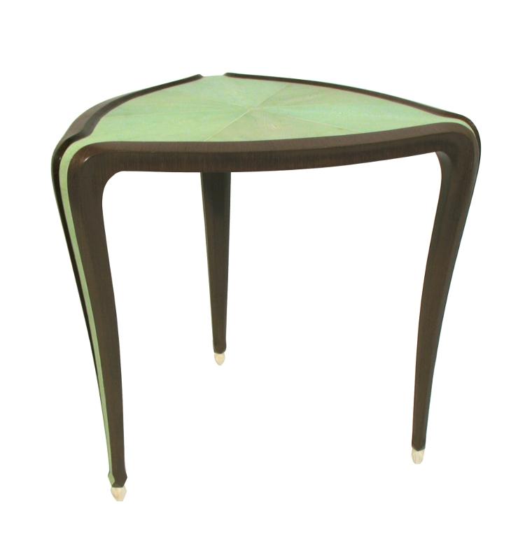 END TABLE, TRIANGLE, GRN SHG