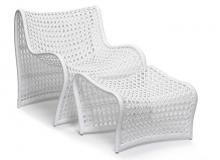 Oggetti Luce 05-LL CHR/OD/WH - LOLA CHAIR, OUTDOOR, WHITE