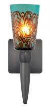 Oggetti Luce 22-5787F - CARNEVALE TORCH, FONDALI AQUA, DB