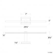 Modern Forms US Online PL-48530-27-AB - Inlet Picture Light