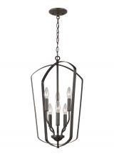 Generation Lighting 5134906-710 - Medium Six Light Hall / Foyer