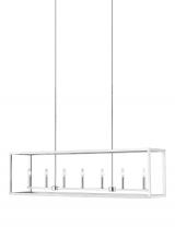 Generation Lighting 6634507-962 - Long Seven Light Island Pendant