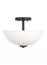 Generation Lighting 77160EN3-112 - Two Light Semi-Flush Convertible Pendant