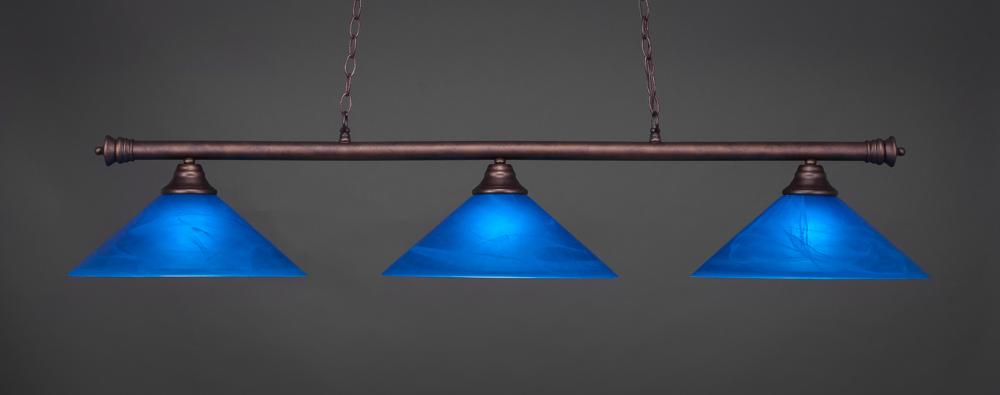 blue pool table light