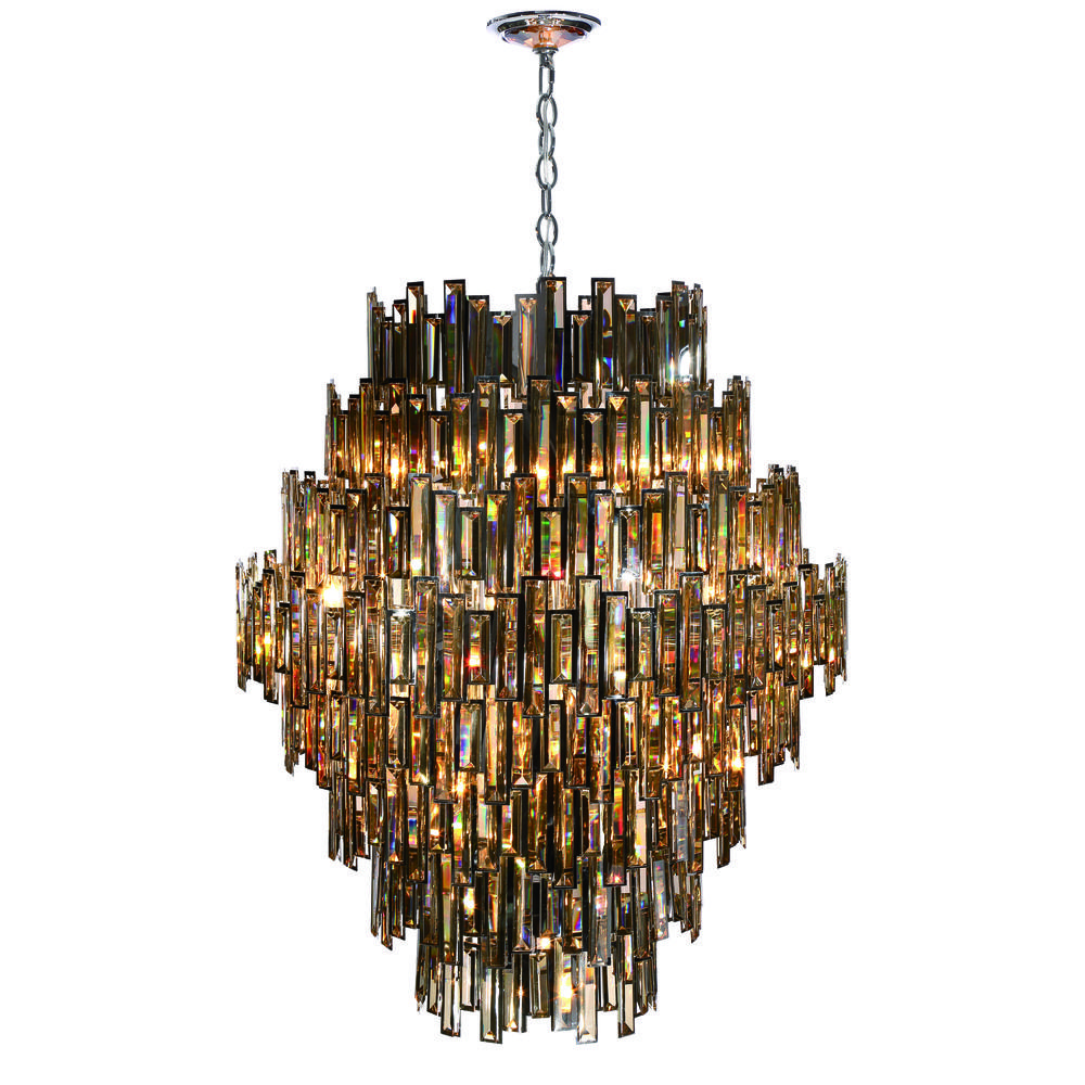 Vienna, 28LT Chandelier, Chrome