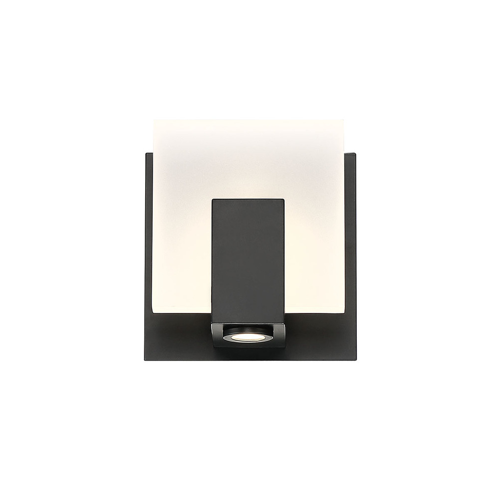 Canmore, 1LT LED Sconce, Black