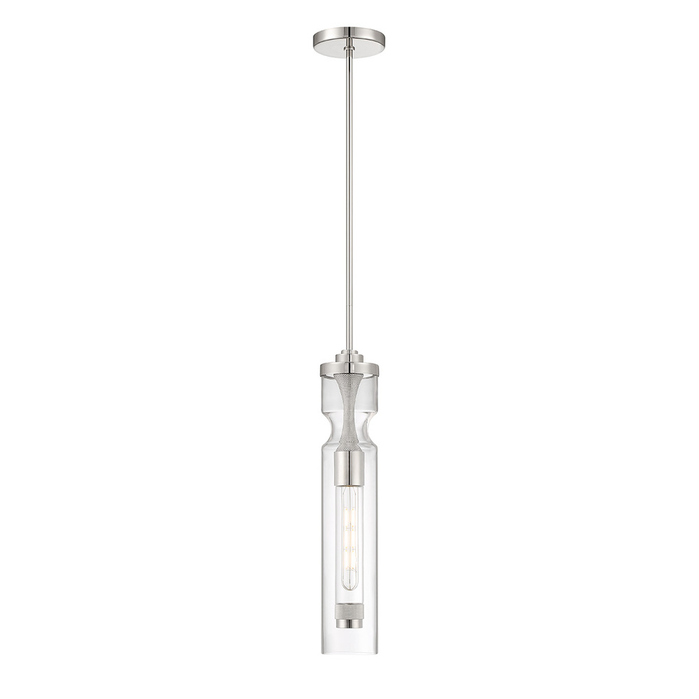 Mistero 1 Light Pendant in Nickel