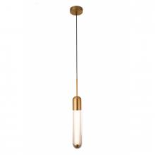 Avenue Lighting HF7301-AB - Nautilus Aged Brass Pendant