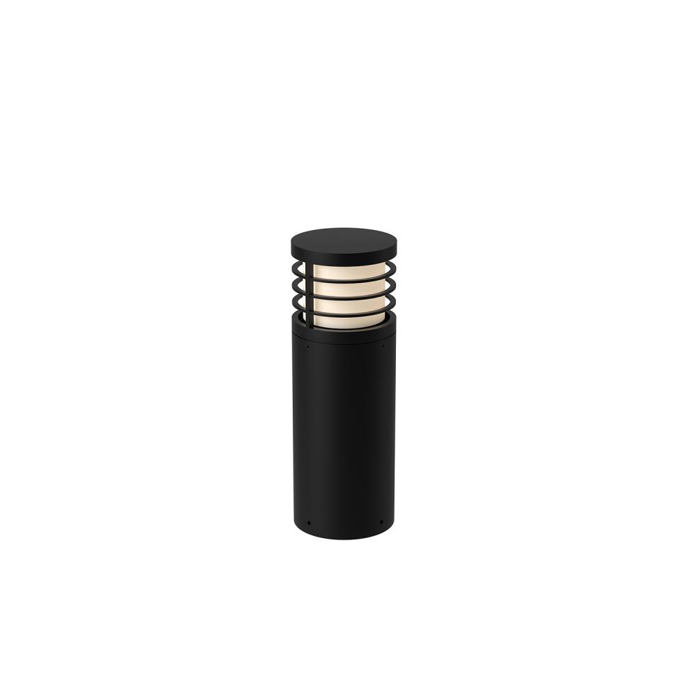 Blaine 18-in Black LED Exterior Bollard