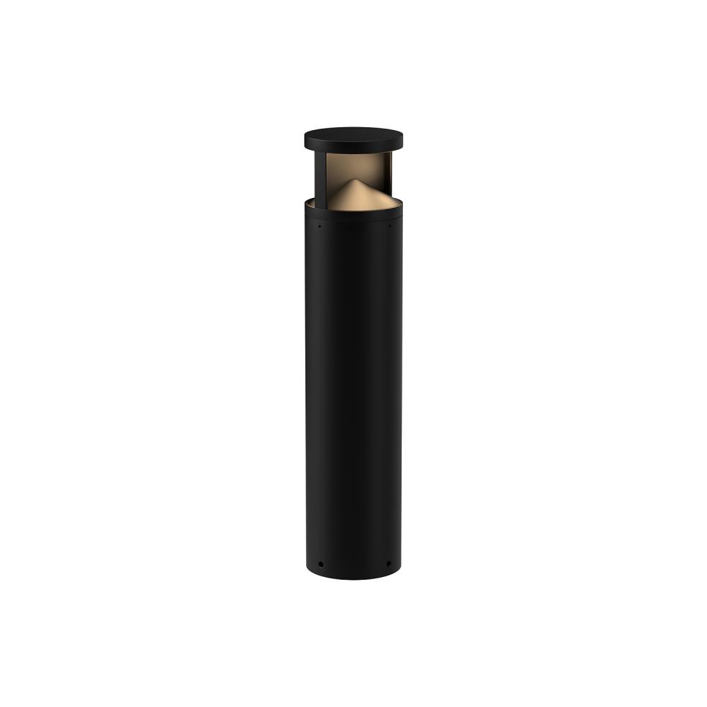 Dover 29-in Black LED Exterior Bollard