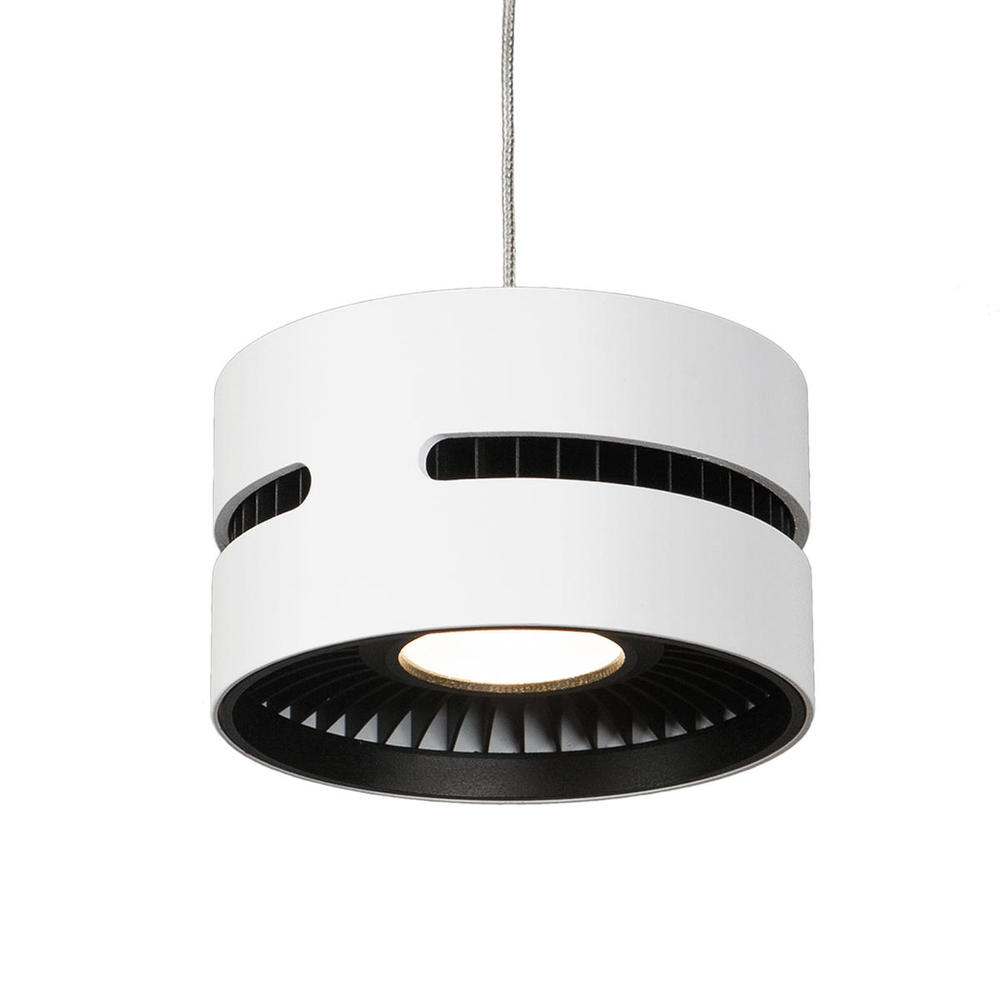 Oxford 5-in White LED Pendant