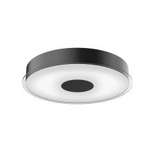 Kuzco Lighting Inc FM7616-BK-5CCT - Parker 16-in Black LED Flush Mount