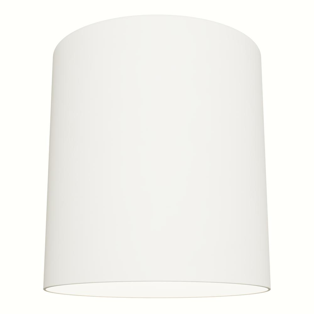 Hunter Canoga White 1 Light Small Flush Mount Ceiling Light Fixture