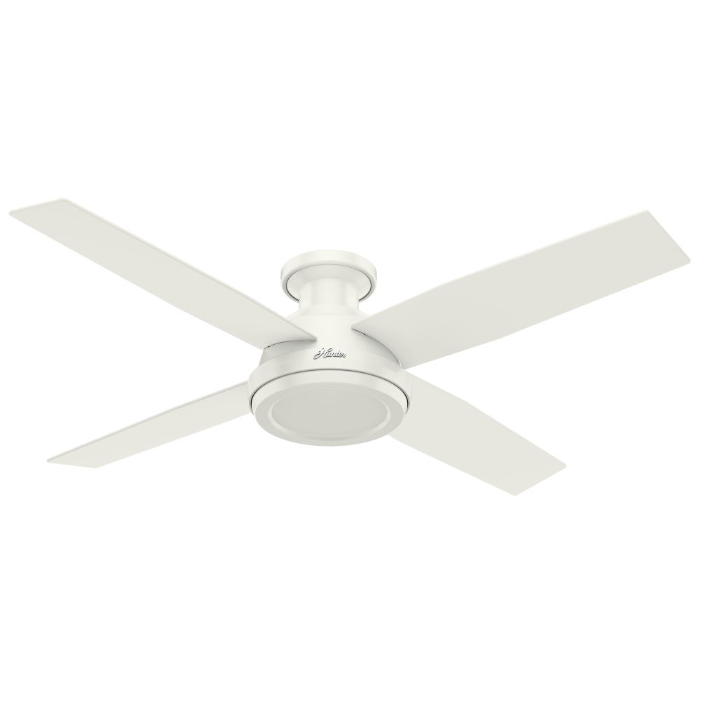 Hunter Fan Dempsey Indoor Low Profile Ceiling Fan with Remote shops Control, 52