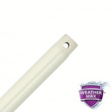 Hunter 99746 - Hunter Fresh White All-Weather 12" Downrod