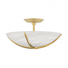 Hudson Valley 3516-AGB - 4 LIGHT SEMI FLUSH