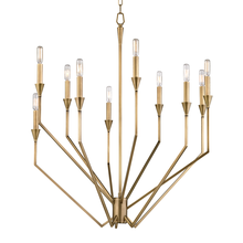 Hudson Valley 8510-AGB - 10 LIGHT CHANDELIER