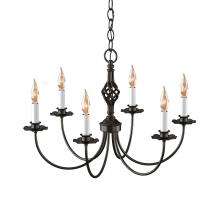 Hubbardton Forge 108060-SKT-14 - Twist Basket 6 Arm Chandelier