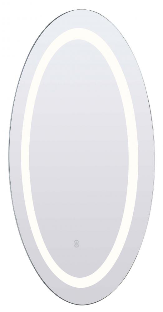 LED Mirror LR8116A1931 LED Mirror, 19.7inch W x 31.5inch H, 80 CRI W x Memory switch H x 2000lumen