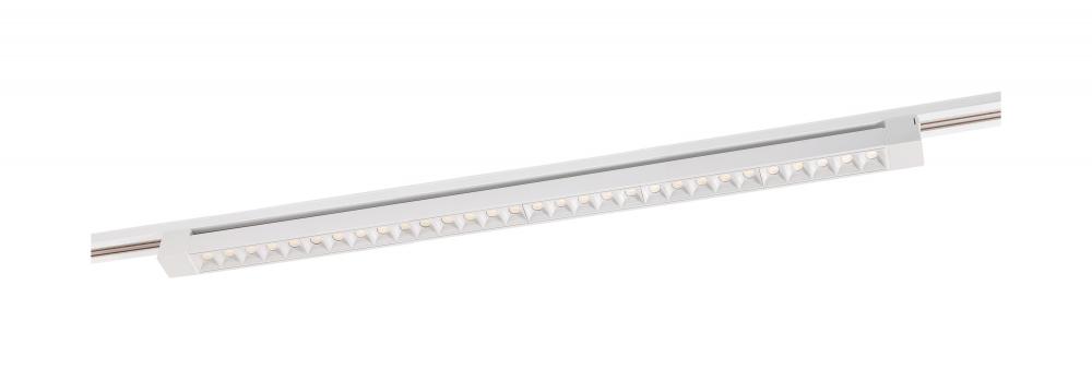 LED; 3FT; Track Light Bar; White Finish; 30 deg. Beam Angle
