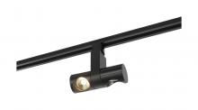 Nuvo TH480 - LED; 24 Watt Track Head; Dual Pipe; Black; 24 deg. Beam Angle