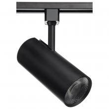 Nuvo TH624 - 30 Watt; LED Commercial Track Head; Black; Cylinder; 36 Degree Beam Angle