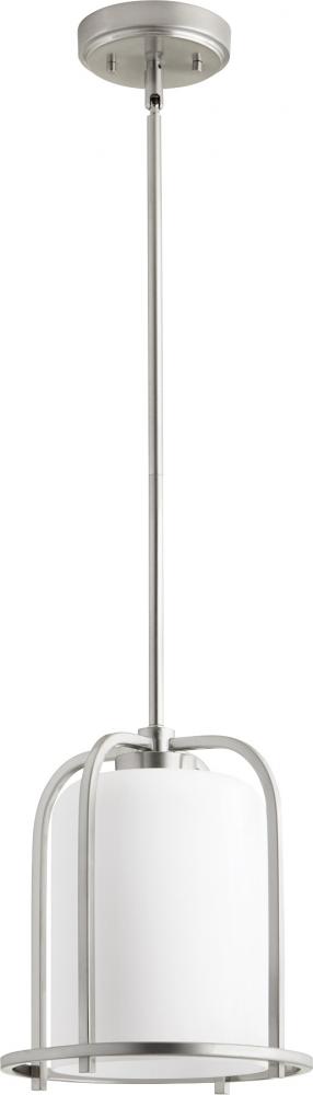 RUTHERFORD 1 LIGHT PENDANT - SATIN NICKEL