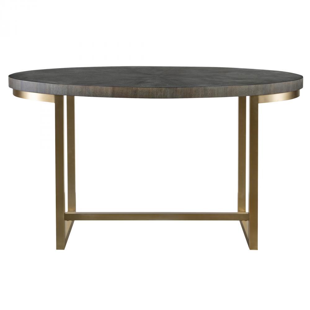 Uttermost Taja Walnut Oval Desk